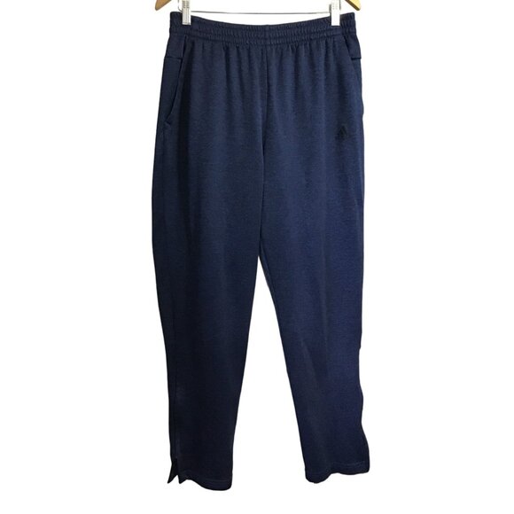ADIDAS-MENS BLUE STRAIGHT LEG JOGGER SWEATPANTS Men’s SIZE X-LARGE